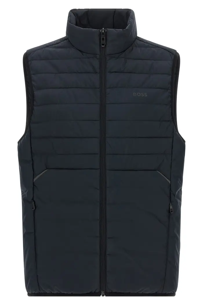 HUGO BOSS Gilet Imbottito Blu