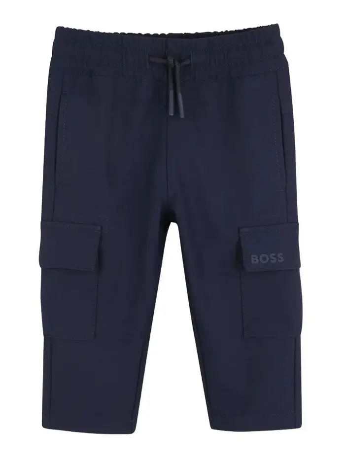 Hugo Boss Pantaloni Con Tasche Applicate Blu