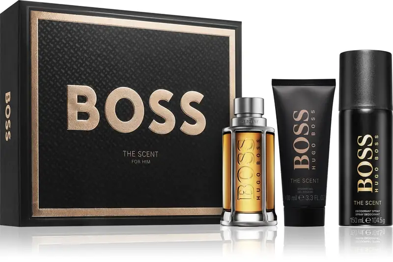Hugo boss The Scent set regalo EDT 100 ml, deo spray 150 ml e gel doccia 100 ml