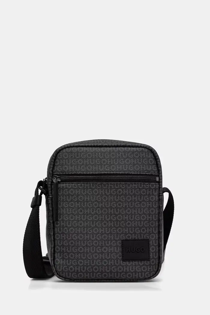 bustina da uomo in similpelle Ethon2 0HI_DMN_NSZip Grigio