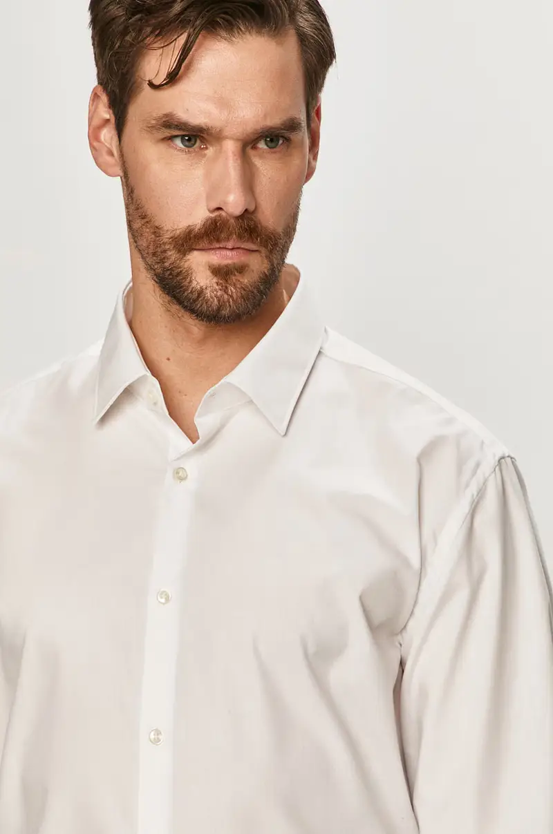 HUGO camicia uomo Bianco