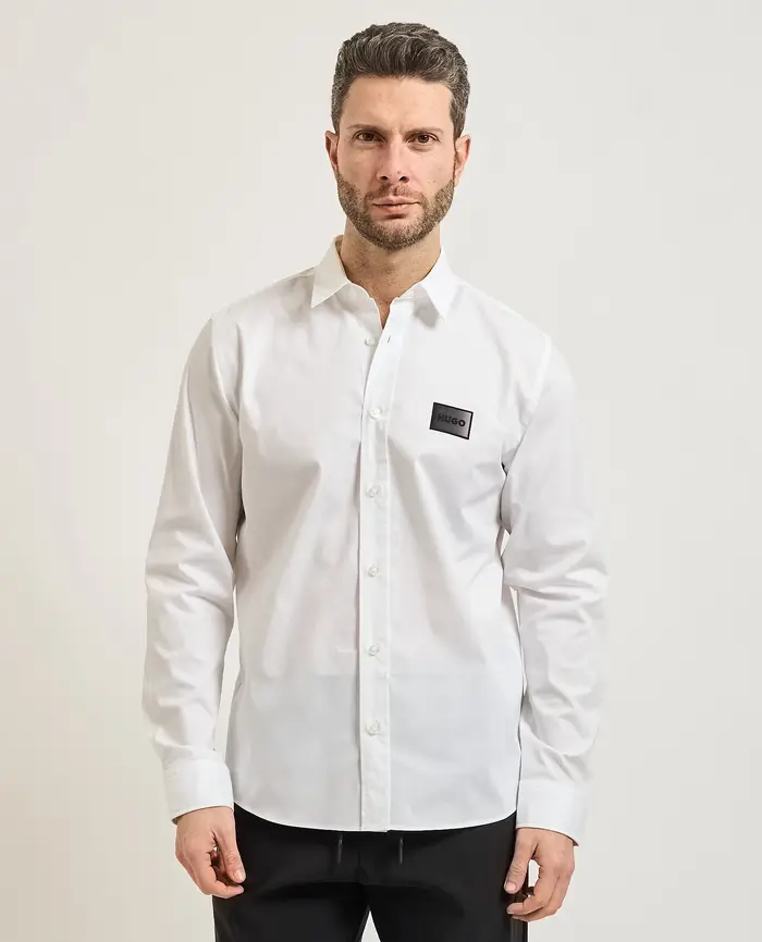 HUGO Camicie Bianco Bianco Neutri