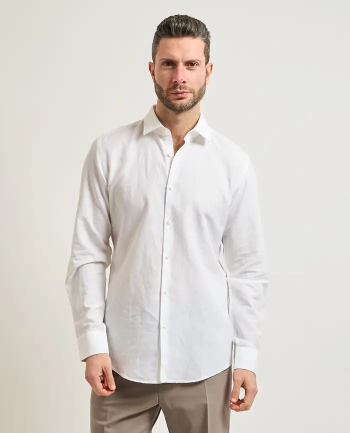 HUGO Camicie Bianco Bianco Neutri