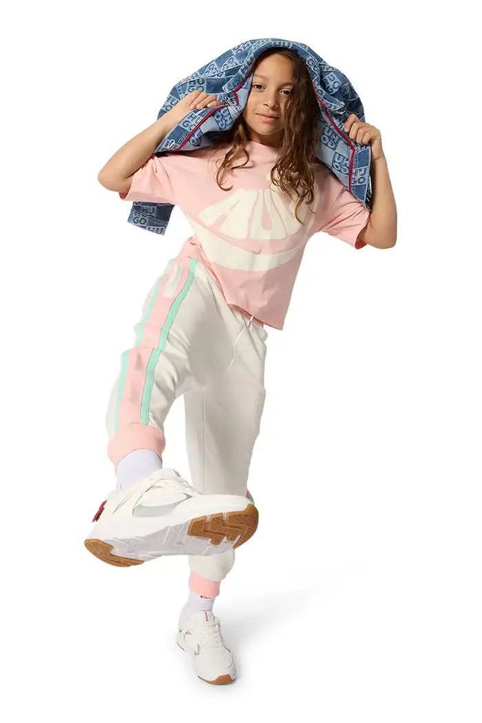 giacca jeans bambino/a Blu miniatura 4