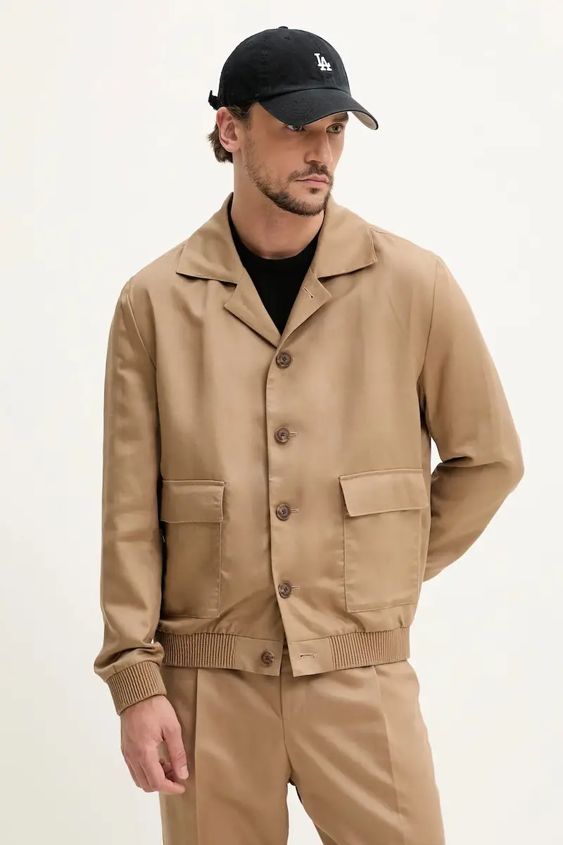 HUGO giacca uomo colore beige 50538011