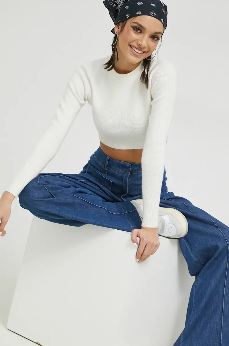 HUGO maglione in lana donna Beige