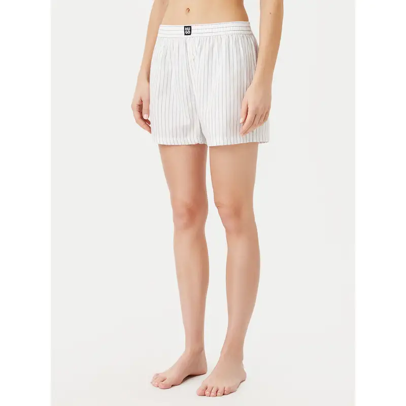HUGO Pantaloncini del pigiama 50531657 Bianco Relaxed Fit