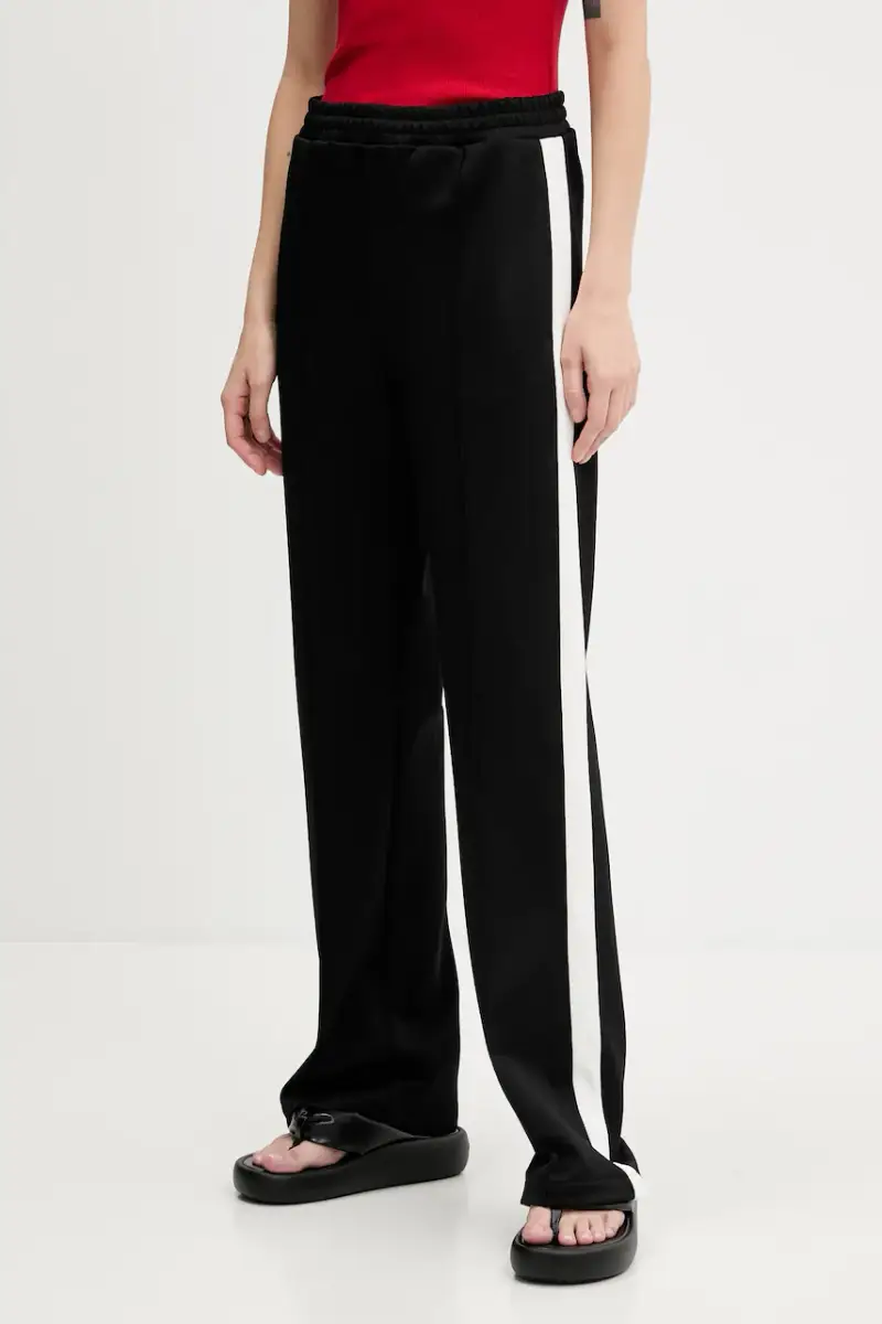 HUGO pantaloni tuta donna colore nero 50542758