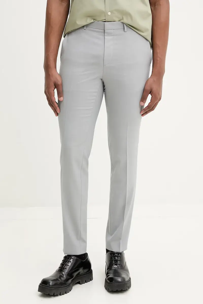 HUGO pantaloni uomo colore grigio 50538303