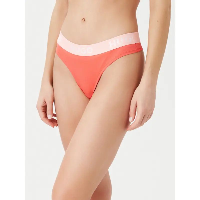 HUGO Perizoma Sporty Logo 50480166 Rosso