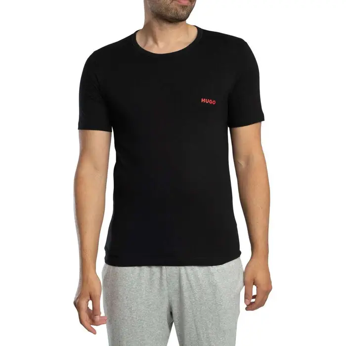 HUGO Pigiami / camicie da notte Confezione da 3 magliette lounge Multicolore