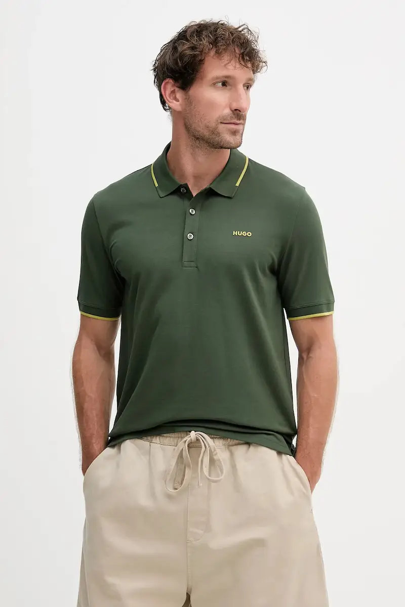 HUGO Polo Uomo Nero 2987263