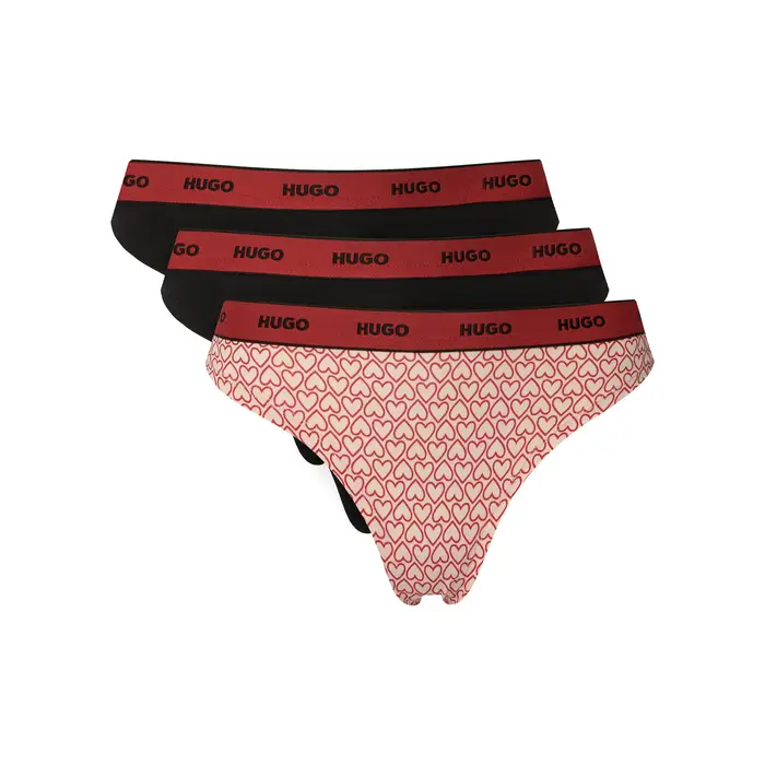 HUGO Set di perizomi 50545703 Multicolore