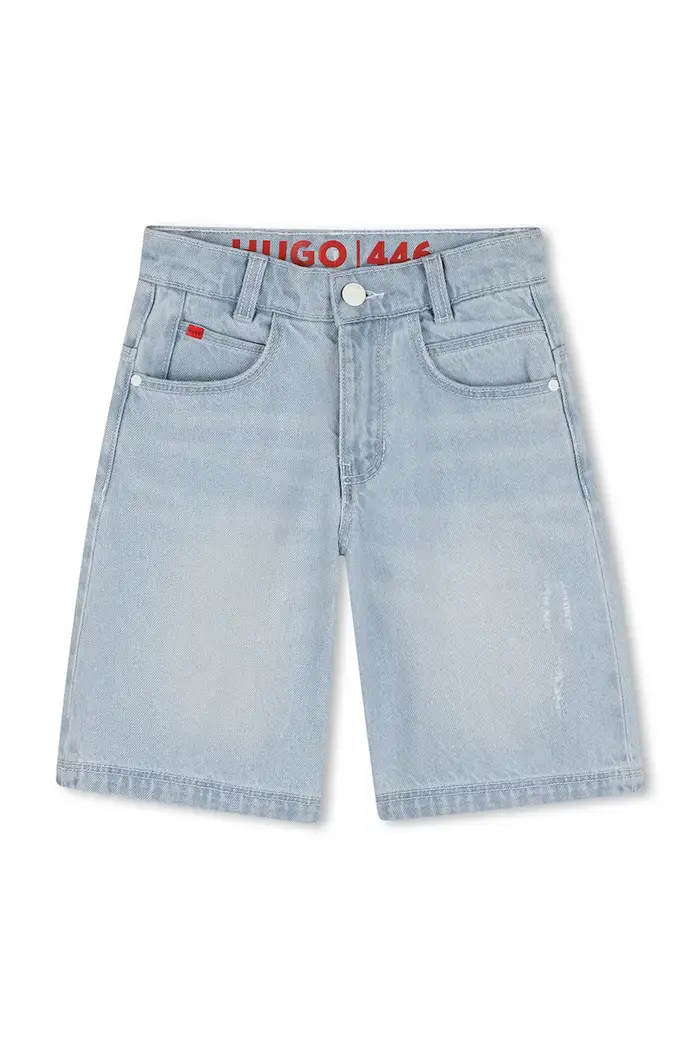 shorts in jeans bambino/a Blu