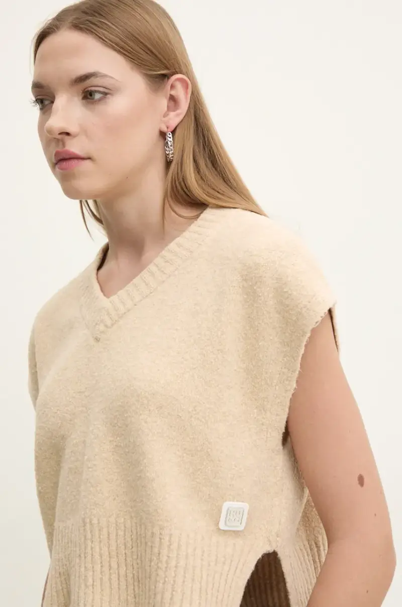 HUGO smanicato donna colore beige 50518330