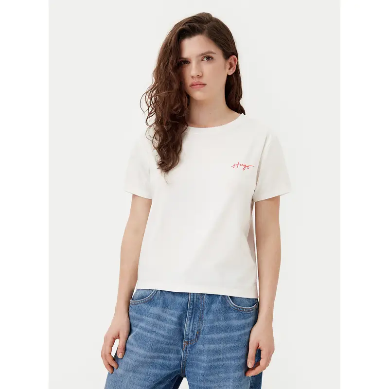 HUGO T-shirt Beige 4409636