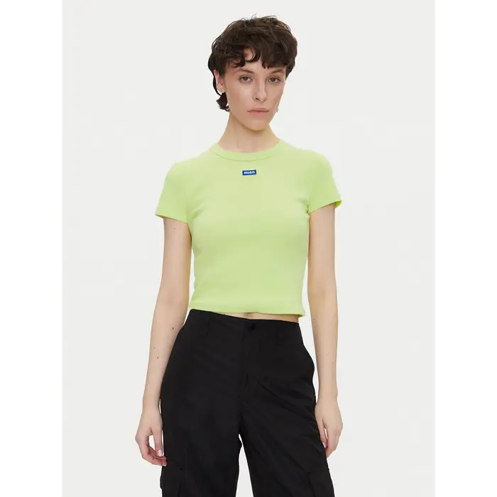 HUGO T-shirt Verde 4989903