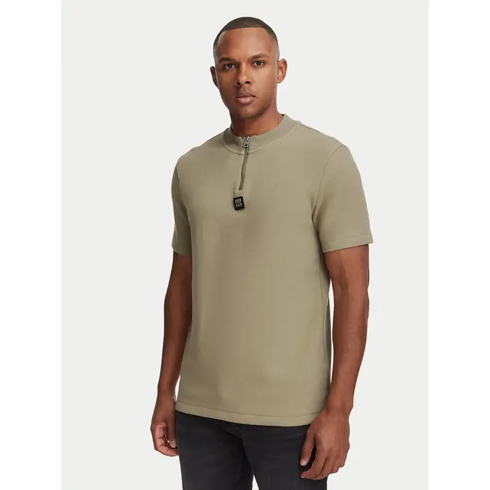 HUGO T-shirt Dabi 50563018 Beige scuro Regular Fit