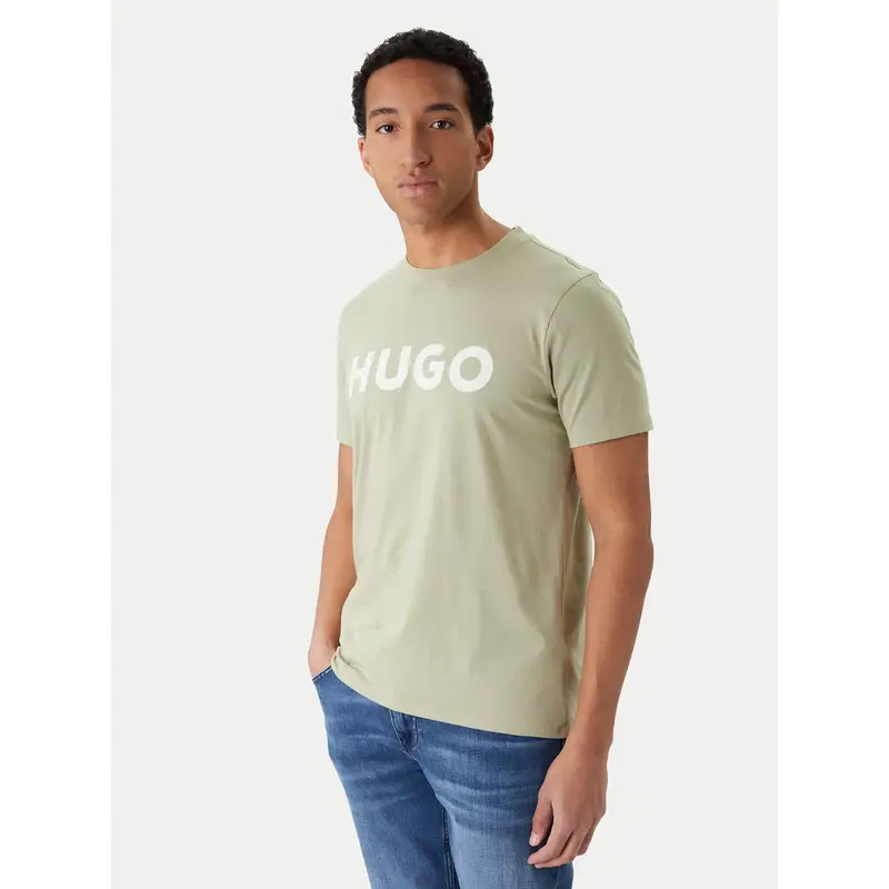 HUGO T-shirt Verde 3916740