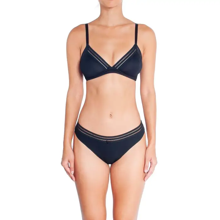 Huit Reggiseno donna in cotone Noir