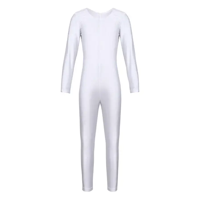HULIJA Body da balletto a maniche lunghe per bambina, unitard da ginnastica, tuta intera, abbigliamento da danza per esibizioni 13-14 Years