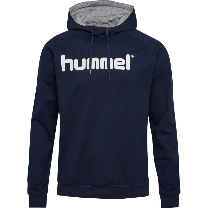 Hummel Felpa con cappuccio Cotton Logo