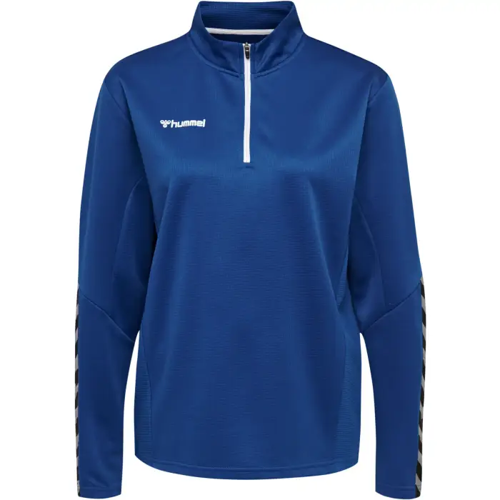 Hummel Felpa da donna demi-zip hmlAUTHENTIC
