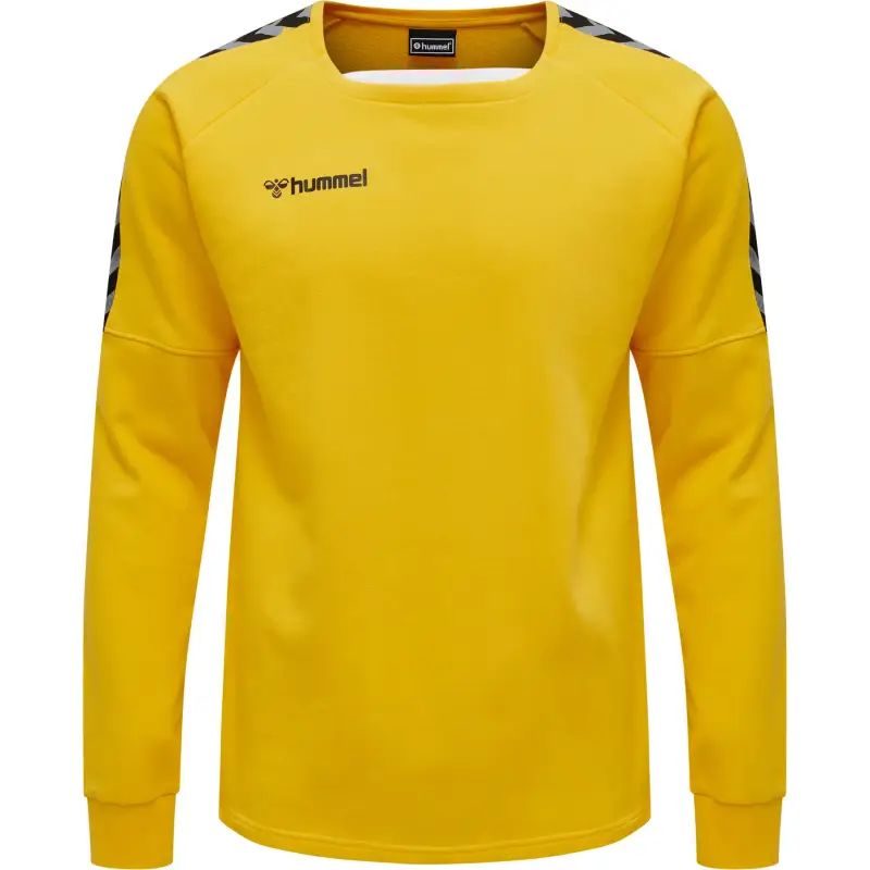 Hummel Felpe Sweat Authentic Training Jaune Giallo