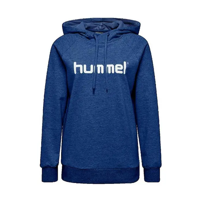 Hummel Felpa Sweat à capuche HMLGO Cotton Logo Femme Blu
