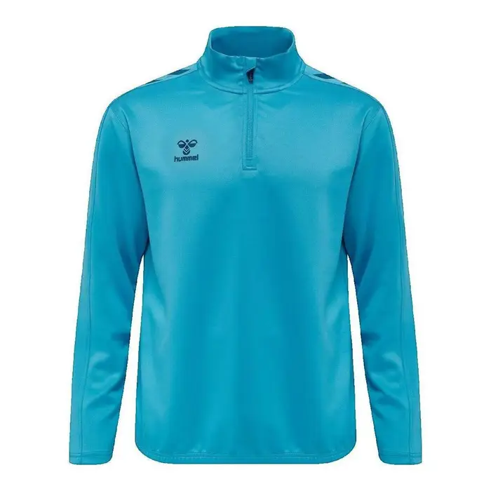 Hummel Felpe Sweatshirt hmlCORE XK col zippé Blu