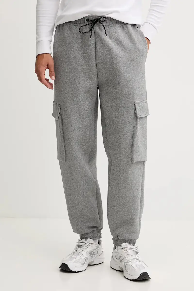 Hummel pantaloni tuta uomo colore grigio 228338