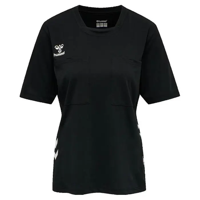 Hummel T-shirt T-shirt hmlReferee Chevron Femme Nero
