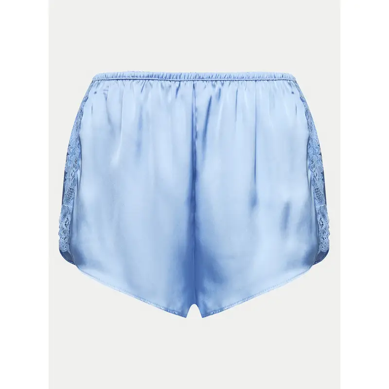 Hunkemöller Pantaloncini del pigiama Satin 204994 Blu Regular Fit