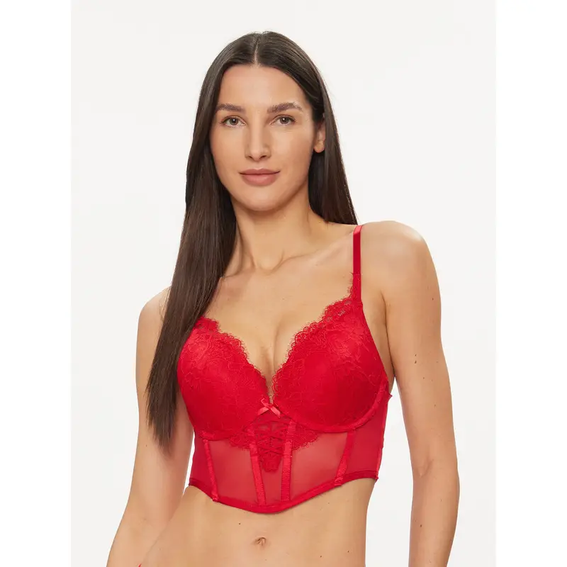 Hunkemöller Reggiseno Push-up Arabella 204593 Rosso