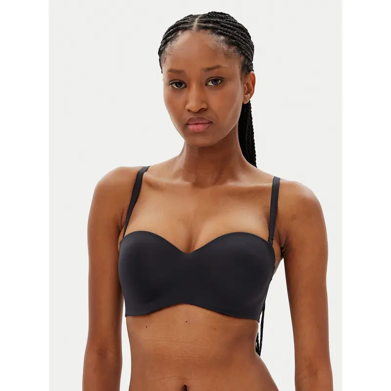 Hunkemöller Reggiseno Push-up Smooth 206740 Nero