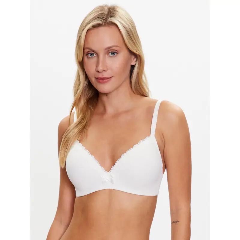 Hunkemöller Reggiseno senza ferretto Lola 192192 Bianco