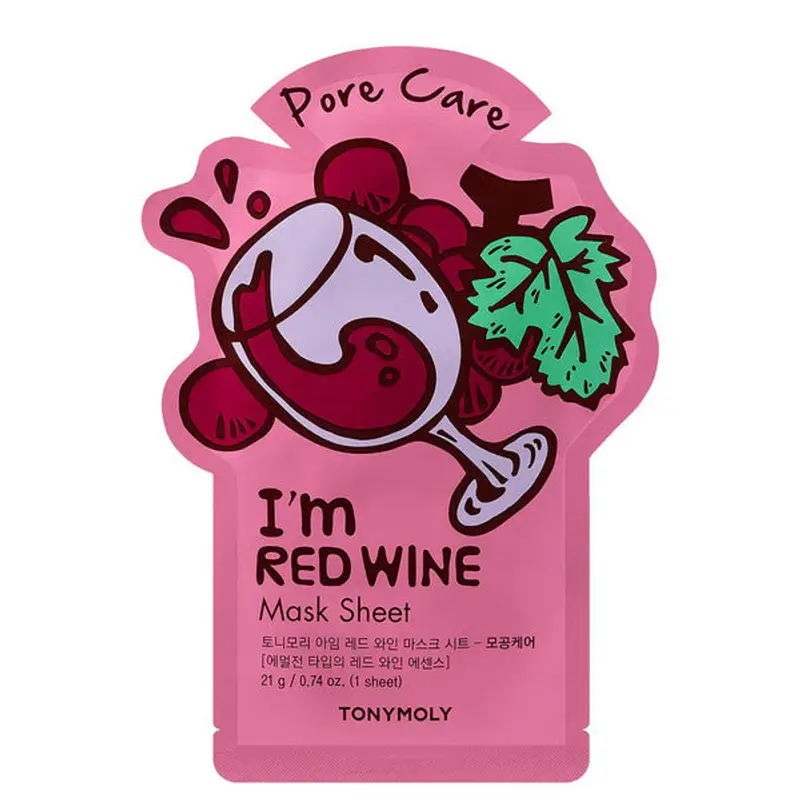 TONYMOLY I'm Red Wine Maschera Viso