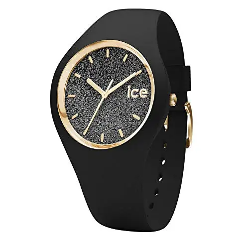 ICE-WATCH Ice glitter orologio Donna Analogico Al quarzo con cinturino in Silicone ICE.GT.BBK.S.S.15