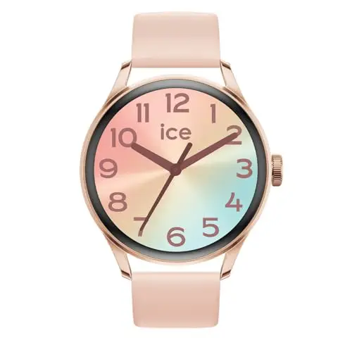 ICE-WATCH Ice Smart 2.0 Rose-Gold - Nude - Orologio connesso rosa rotondo da donna