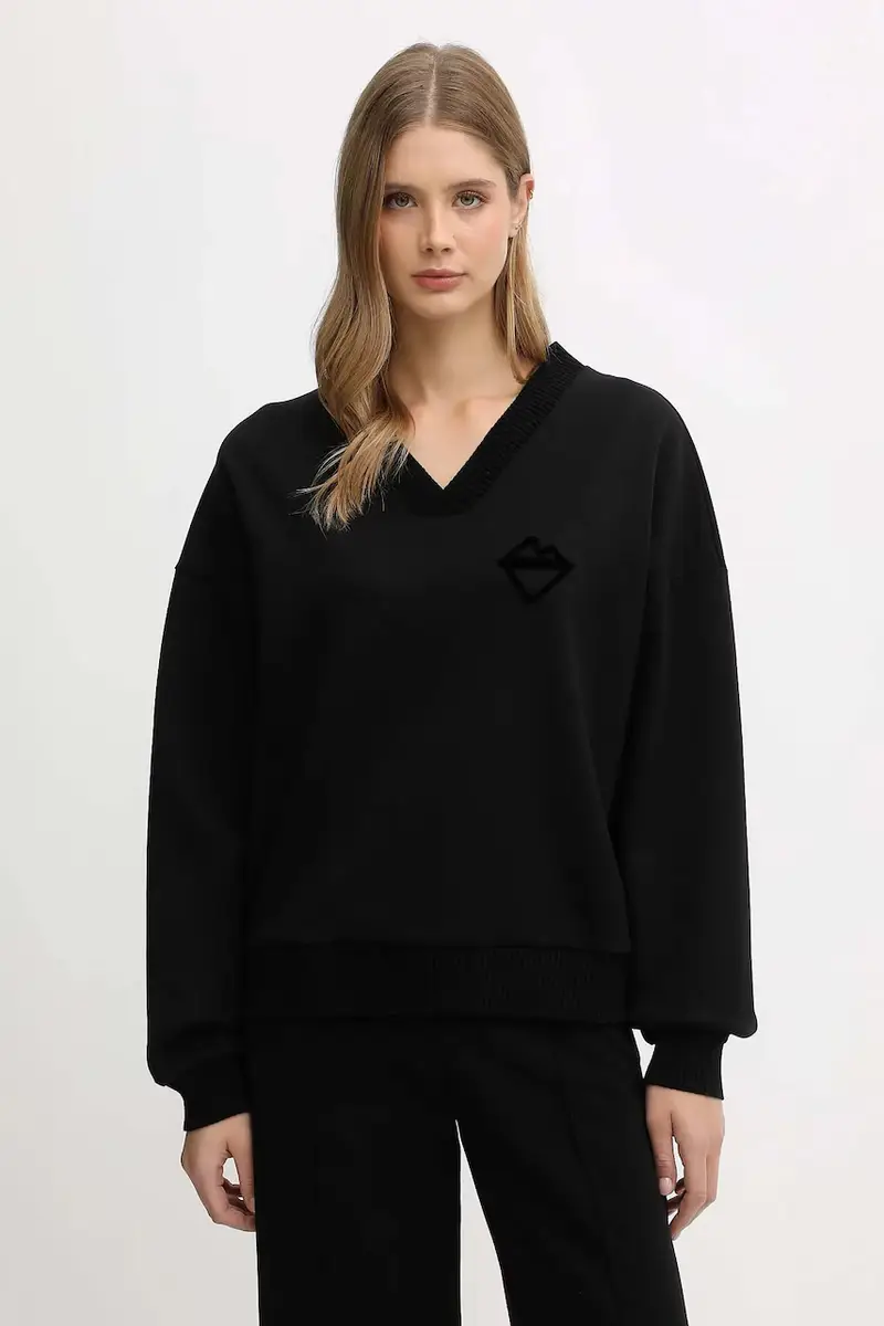 Iceberg felpa donna colore nero E071 6331