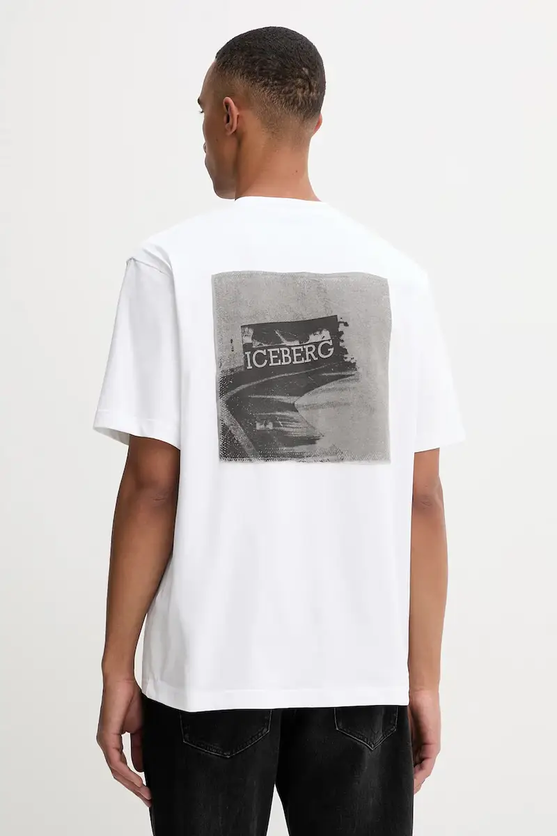 Iceberg T-shirt Uomo Bianco 3243392