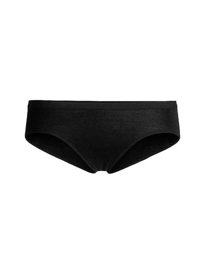 Damen Slip Merino Siren Hipkini nero | L
