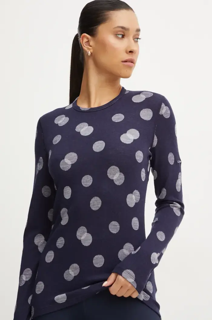 Icebreaker longsleeve funzionale Merino 260 Vertex Blu navy