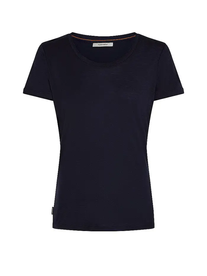 Icebreaker Maglietta funzionale da donna Merino Tech Lite 150 Uni blu