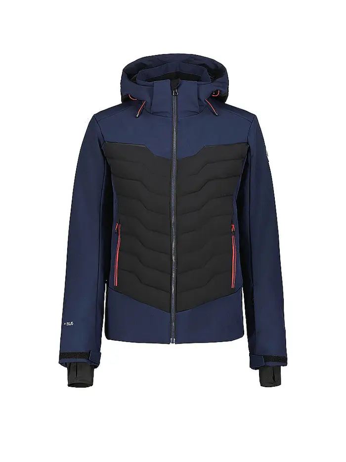 icepeak Giacca da sci softshell da uomo Fremont blu