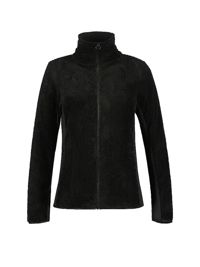icepeak Giacca in pile da donna Ellaville nero