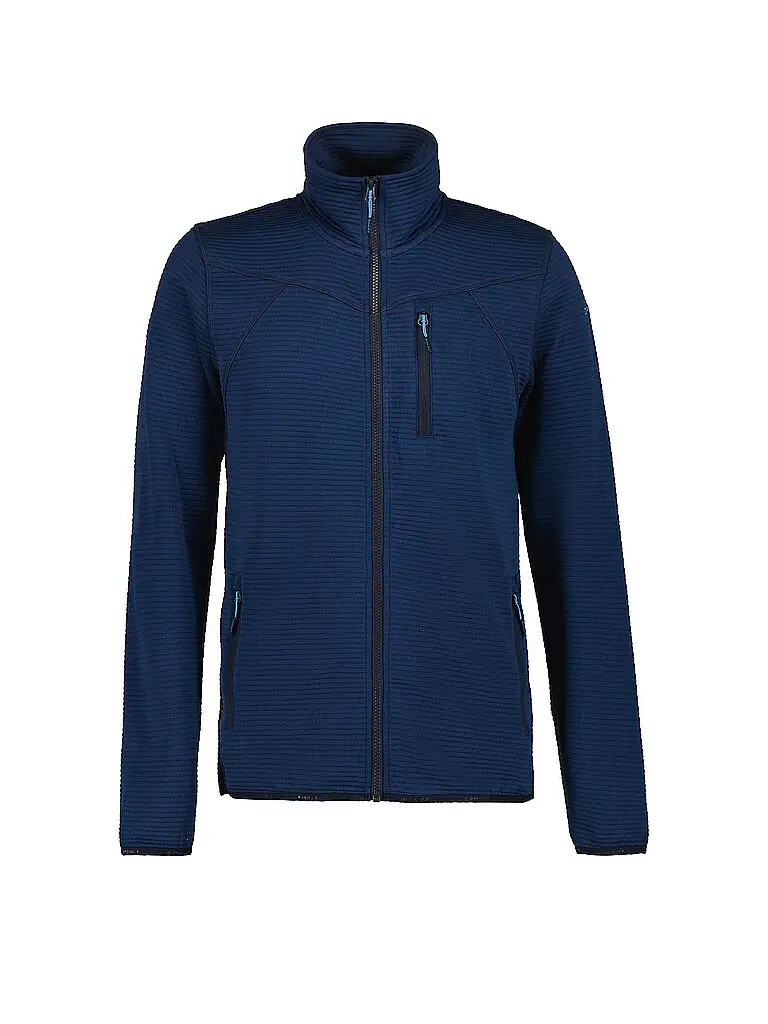 icepeak Giacca in pile da uomo Berthold blu