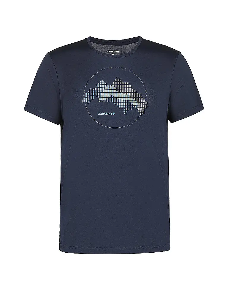 icepeak Maglietta funzionale da uomo Bearden blu