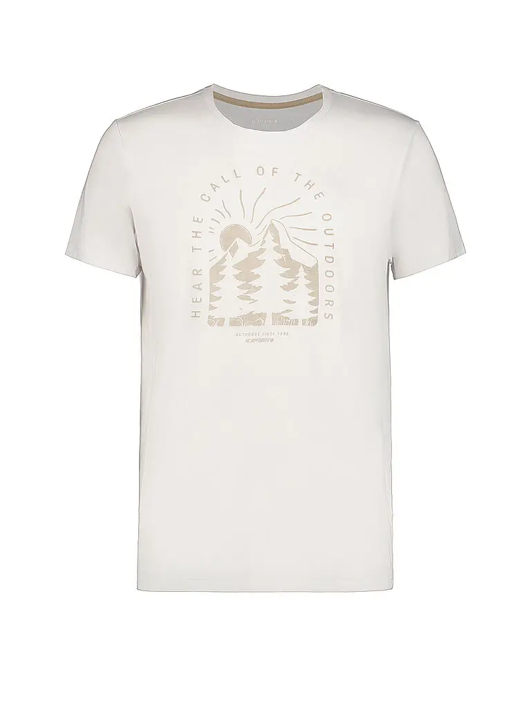 icepeak Maglietta funzionale da uomo Beeville bianco