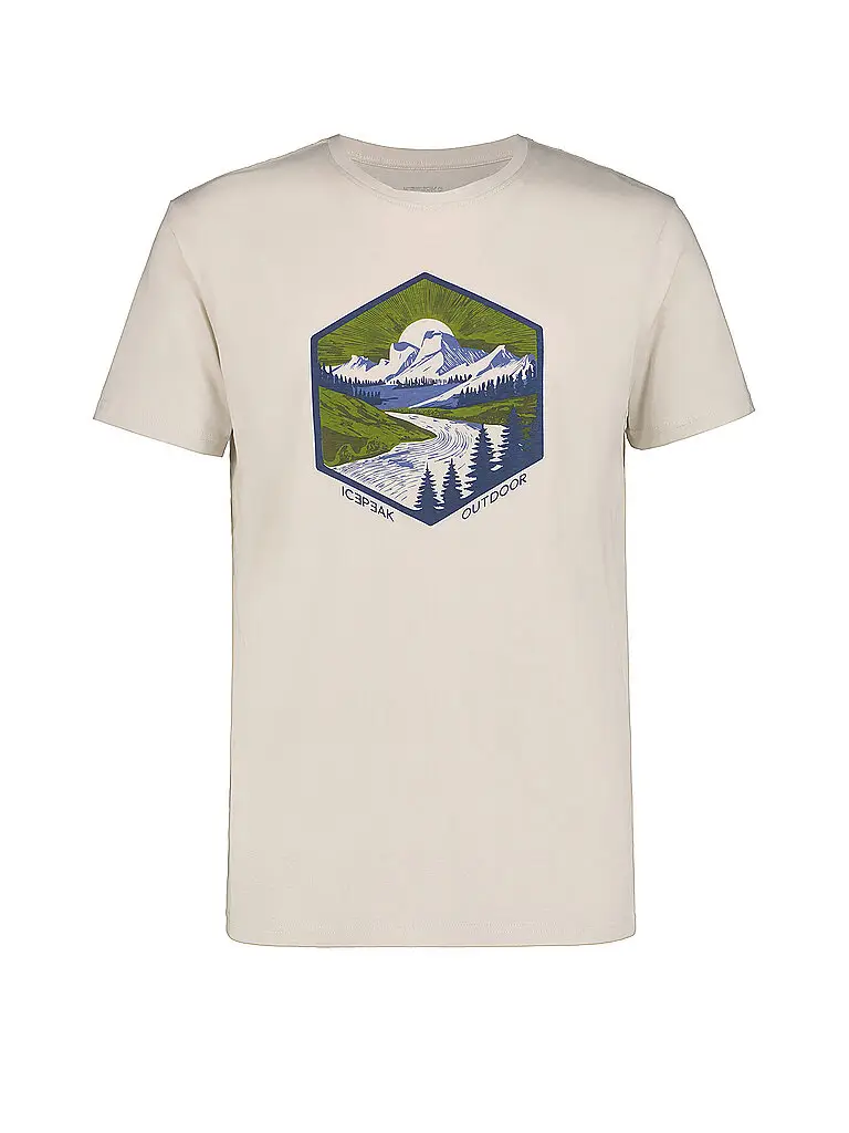 ICEPEAK T-shirt Uomo Bianco 4514752